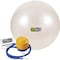 Gofit Exercise Ball with Pump (65cm; White) GF-65BALL - alternate 1